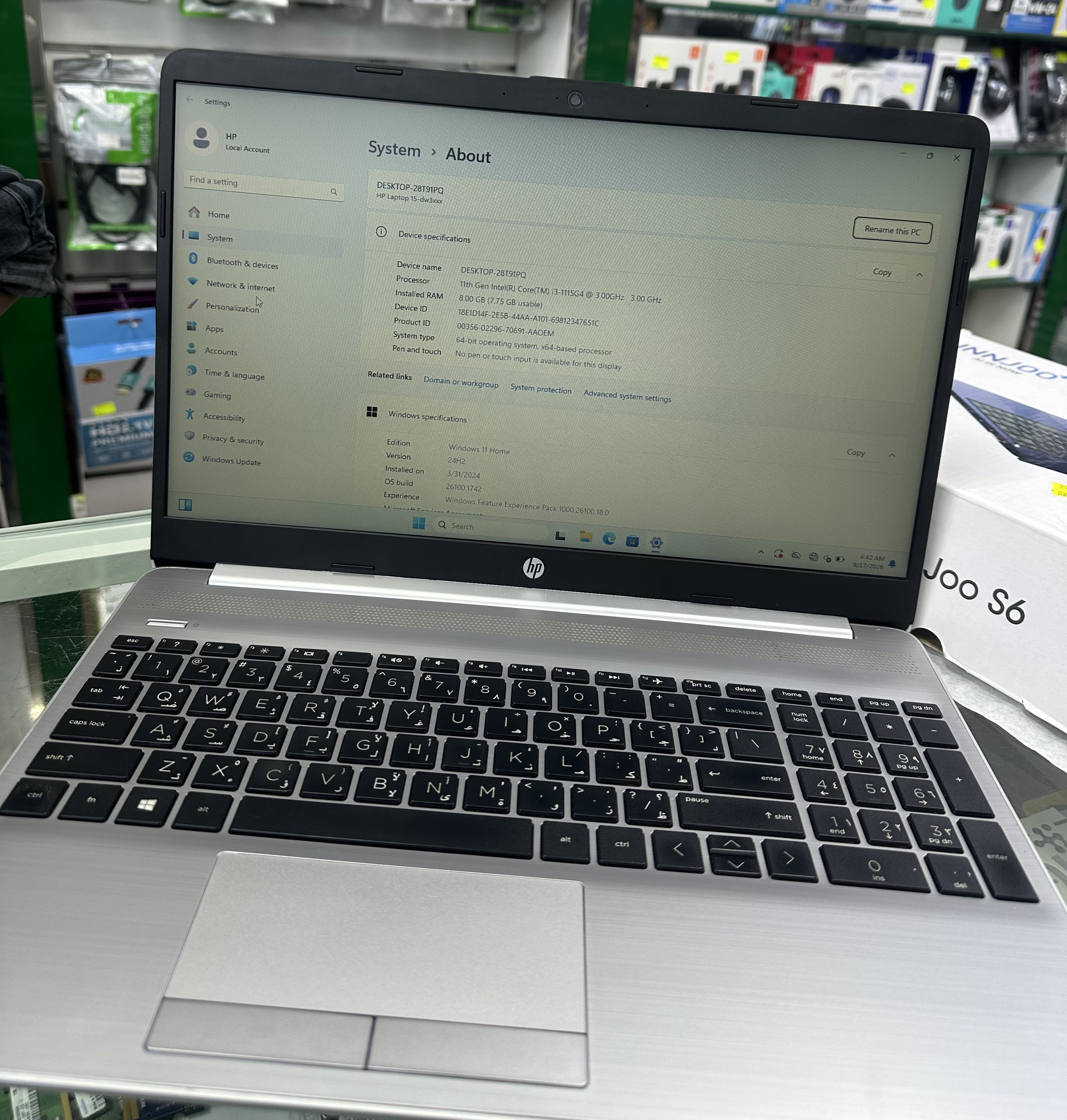 Laptop HP 8gb 512gb ssd Laptop Sell buysell